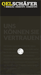 Mobile Screenshot of oelschaefer.de
