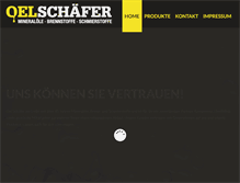 Tablet Screenshot of oelschaefer.de